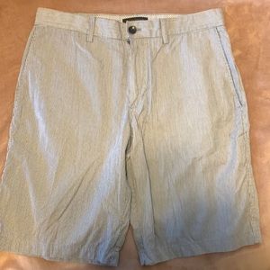 Banana Republic men’s blue and white shorts. 32 waist. Like new condition